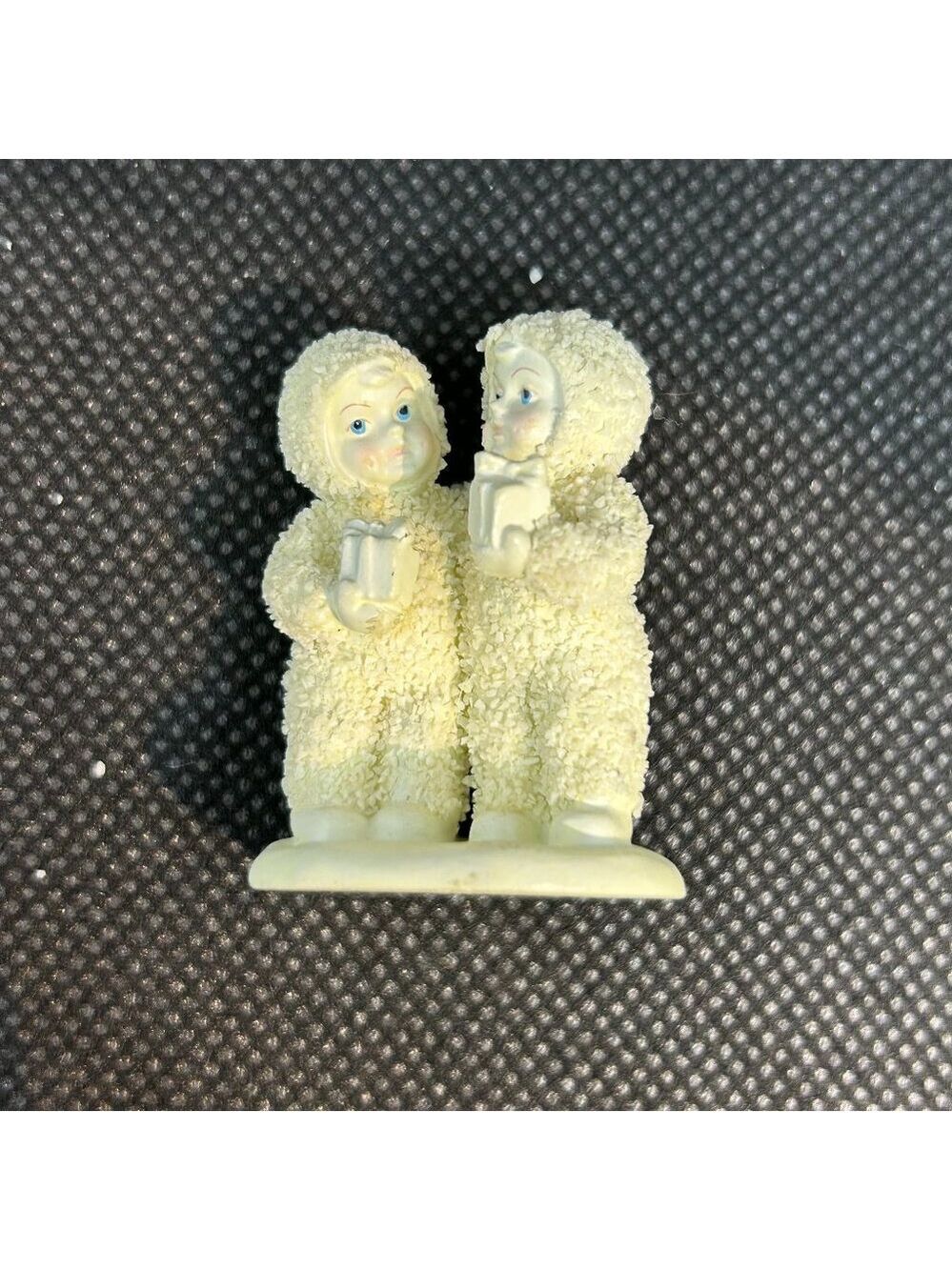 Department 56 mini pewter Snowbabies figurine